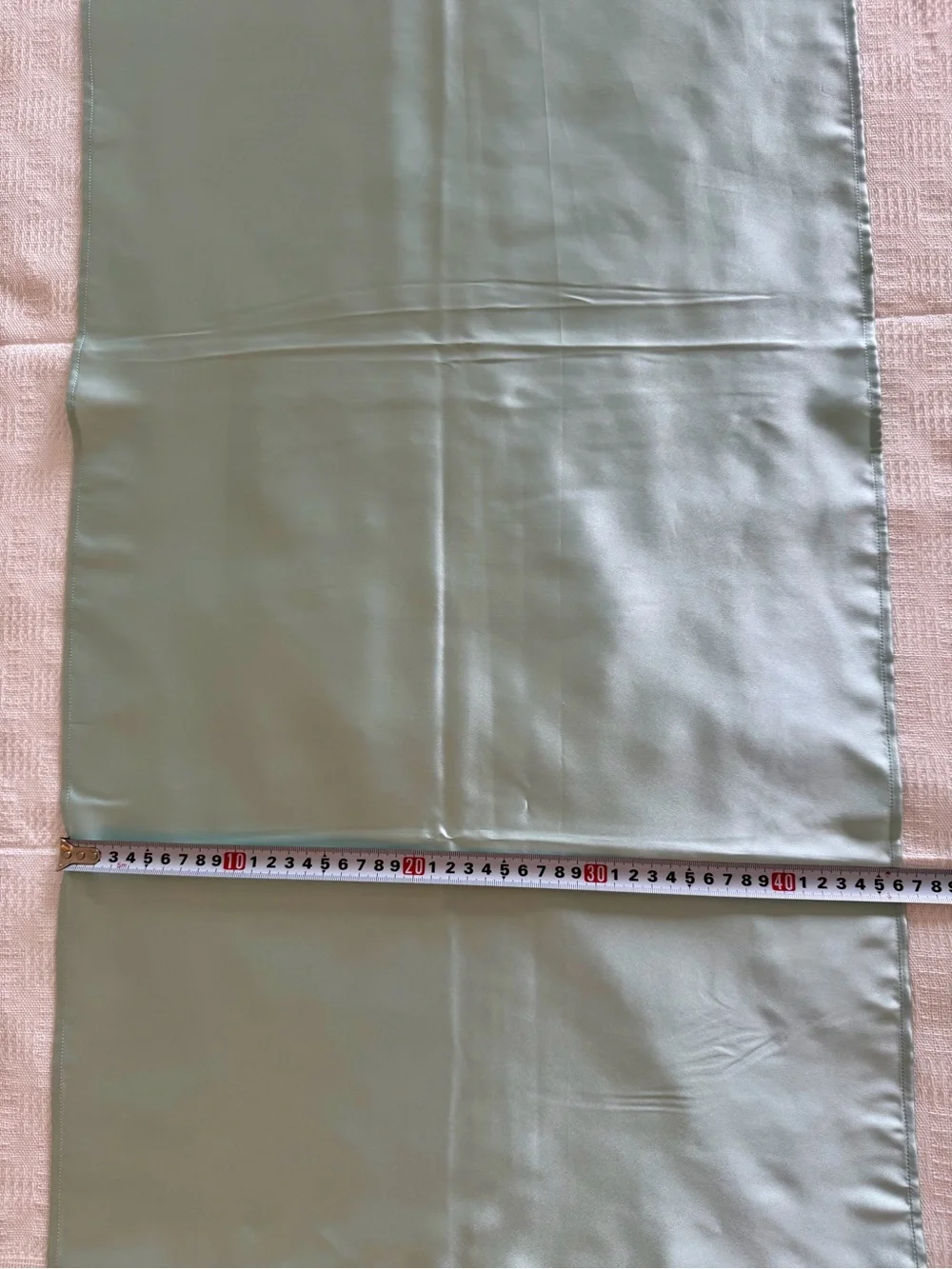 100% Silk TOWEL for Hair and Face Mulberry Silk 22 Momme  50x110sm MINT Gift Box